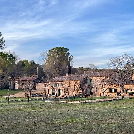 Charmant Appartement Independant Au Sein D'Un Mas Provencal Aups Extérieur photo