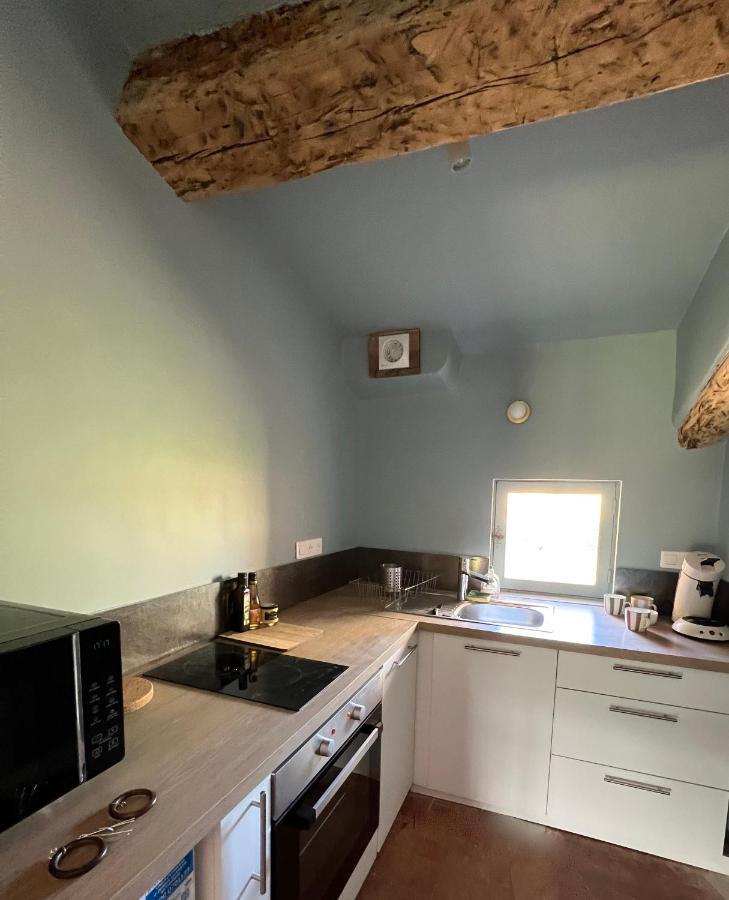 Charmant Appartement Independant Au Sein D'Un Mas Provencal Aups Extérieur photo