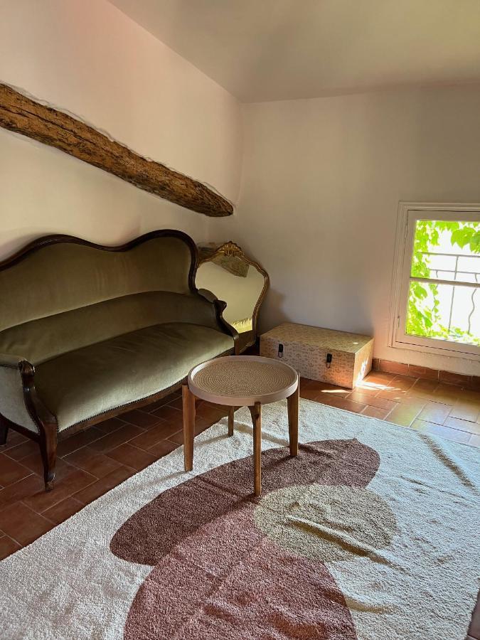 Charmant Appartement Independant Au Sein D'Un Mas Provencal Aups Extérieur photo